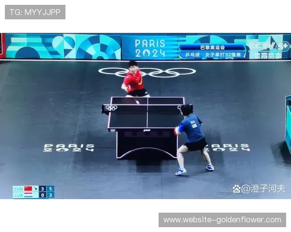 巴黎奥运AI漫画栏目报道孙颖莎击败倪夏莲比赛